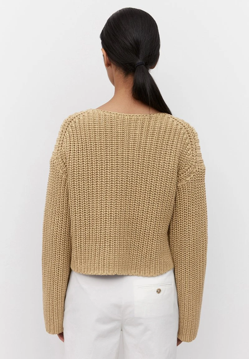 Marc O'Polo Damen Strickpullover - Beige 3 Marc O'Polo Damen Strickpullover - Beige – Bild 3