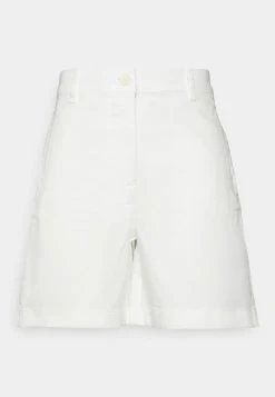 Marc O'Polo WIDE LEG FLAP POCKETS ARCHIVE INSPIRED DETAILS - Shorts - White | Damen