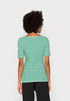 Marc O'Polo Damen SHORT SLEEVE BOAT NECK STRIPED - T-Shirt Print - Multi/preppy Green -Marc O'Polo Verkäufe 71e9fa900d7d43f4a4db46f1d05928f0