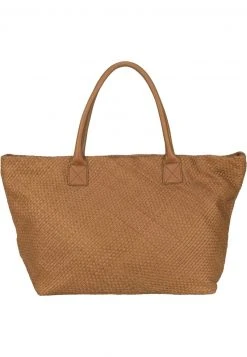 Marc O'Polo GEFLOCHTENEM - Handtasche - True Camel | Damen