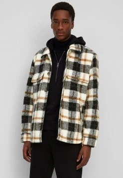 Marc O'Polo Leichte Jacke - Multi/linen White | Herren