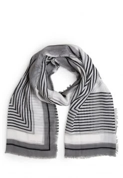 Marc O'Polo Damen Schal - Ecru Grau