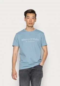 Marc O'Polo SHORT SLEEVE CLASSIC INSIDE CHEST PRINT - T-Shirt Print - Stormy Sea | Herren