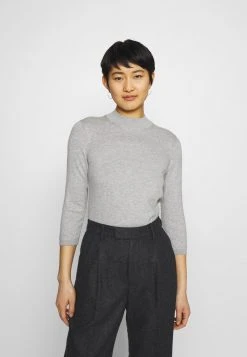 Marc O'Polo 3/4 SLEEVE - Strickpullover - Chalk Grey Melange | Damen