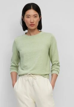 Marc O'Polo LONGSLEEVE AUS HEAVY QUALITÄT - Langarmshirt - Breezy Mint | Damen
