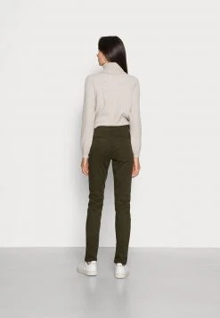 Marc O'Polo FRENCH POCKETS HIGH WAIST SLIM FIT REGULAR LENGTH - Chino - Olive Drab | Damen -Marc O'Polo Verkäufe 77f9b5c7e20c40838a885dc4eaaf91c8