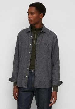 Marc O'Polo Hemd - Multi/dark Grey Melange | Herren