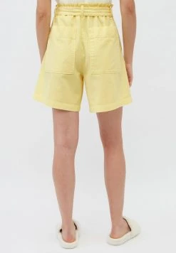 Marc O'Polo PAPERBAG STYLE, WIDE LEG - Shorts - Lemon Sorbet | Damen -Marc O'Polo Verkäufe 787dc8a38dd947a7b629881f4909f9df
