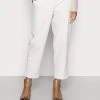 Marc O'Polo PANTS MODERN BARREL LEG HIGH WAIST POCKET - Jeans Straight Leg - Shaded Sand | Damen