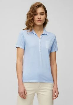 Marc O'Polo Damen Poloshirt - Light Blue