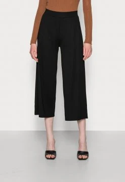 Marc O'Polo CULOTTE CROPPED LENGTH ELASTIC WAISTBAND AT BACK - Jogginghose - Black | Damen