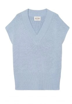 Marc O'Polo Damen ARCHIVE CODE - T-Shirt Print - Linen Blue -Marc O'Polo Verkäufe 7adfa6715fc74349ac1116579c184797