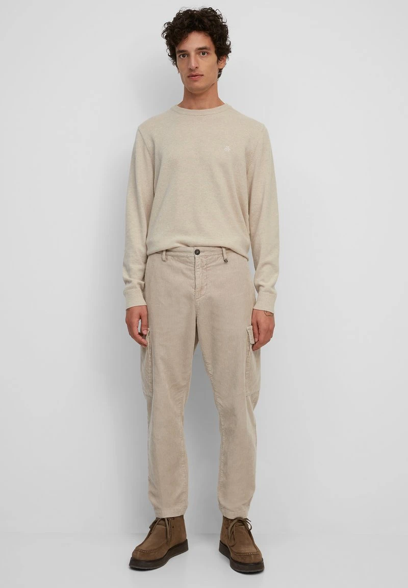 Marc O'Polo HOCHWERTIGER MIX - Strickpullover - Linen White | Herren 2 Marc O'Polo HOCHWERTIGER MIX - Strickpullover - Linen White | Herren – Bild 2