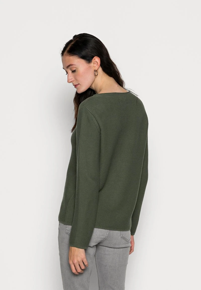 Marc O'Polo LONGSLEEVE SMALL LINKED ON COLLAR - Strickpullover - Fresh Moss | Damen 3 Marc O'Polo LONGSLEEVE SMALL LINKED ON COLLAR - Strickpullover - Fresh Moss | Damen – Bild 3