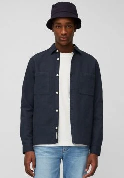 Marc O'Polo Herren Hemd - Total Eclipse