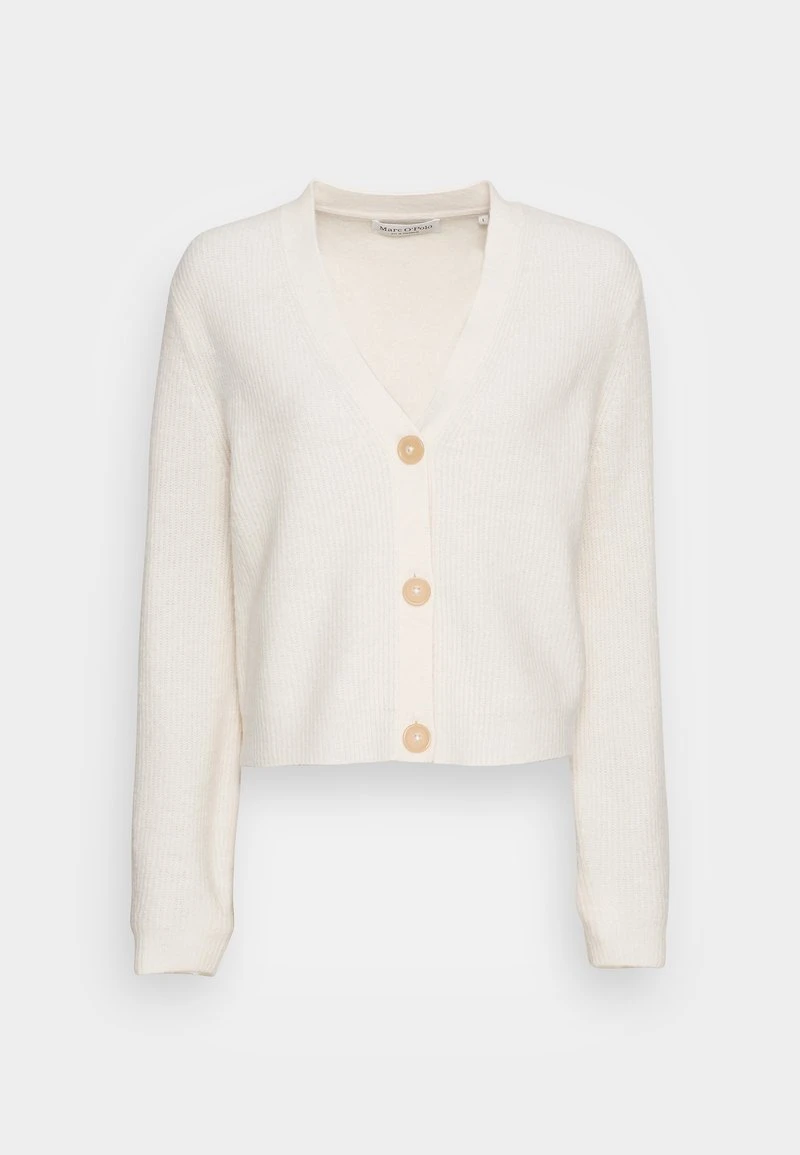 Marc O'Polo CARDIGAN LONGSLEEVE V-NECK BUTTON CLOSURE HALF-CARDIGAN STIT - Strickjacke - Shaded Sand | Damen 4 Marc O'Polo CARDIGAN LONGSLEEVE V-NECK BUTTON CLOSURE HALF-CARDIGAN STIT - Strickjacke - Shaded Sand | Damen – Bild 4