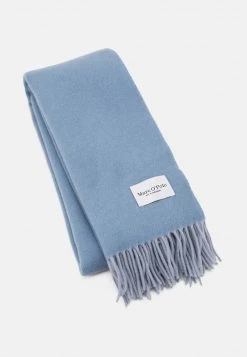 Marc O'Polo SCARF BLANKET NEW ESSENTIAL FRINGES - Schal - Blue | Damen
