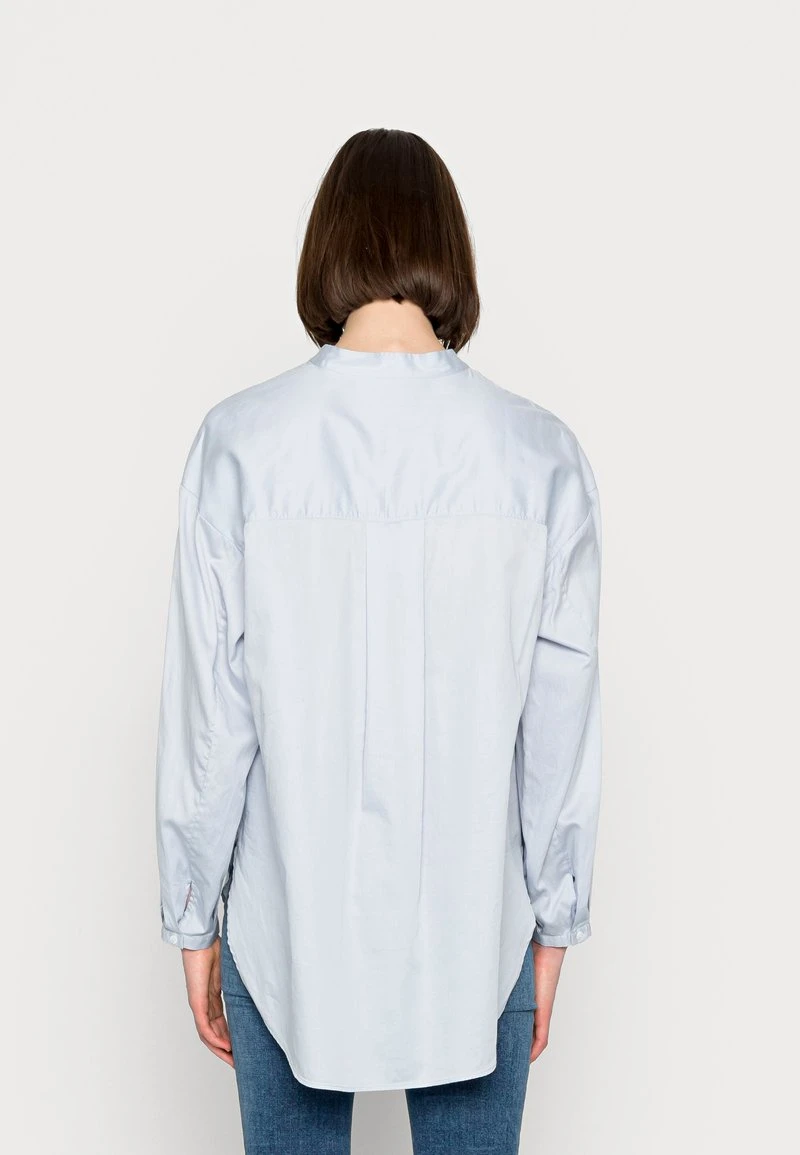 Marc O'Polo BLOUSE LONG SLEEVE STAND UP COLLAR LONG SHAPE BUTTON DOWN - Hemdbluse - Morning Dew | Damen 3 Marc O'Polo BLOUSE LONG SLEEVE STAND UP COLLAR LONG SHAPE BUTTON DOWN - Hemdbluse - Morning Dew | Damen – Bild 3