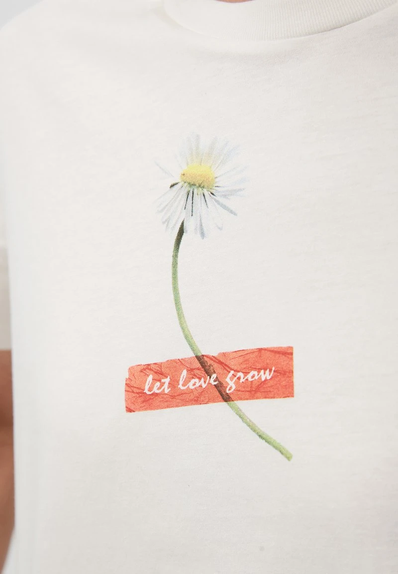 Marc O'Polo T-Shirt Print - Paper White | Damen 5 Marc O'Polo T-Shirt Print - Paper White | Damen – Bild 5