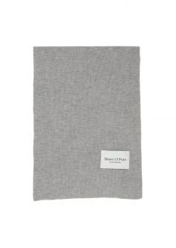 Marc O'Polo SCARF CLEAN EDGES LOGO BADGE - Schal - Foggy Melange | Damen