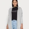 Marc O'Polo CARDIGAN OPEN FRONT - Strickjacke - Stony Grey Melange | Damen