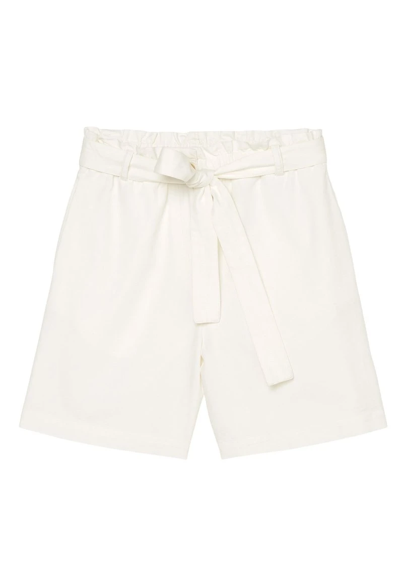 Marc O'Polo PAPERBAG STYLE, WIDE LEG - Shorts - White Cotton | Damen 6 Marc O'Polo PAPERBAG STYLE, WIDE LEG - Shorts - White Cotton | Damen – Bild 6