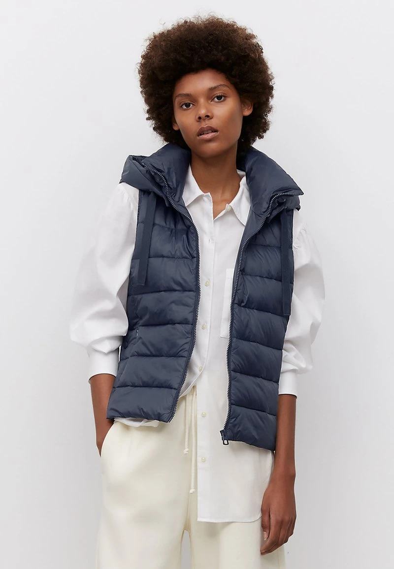 Marc O'Polo PUFFER - Weste - Midnight Blue | Damen 1 Marc O'Polo PUFFER - Weste - Midnight Blue | Damen