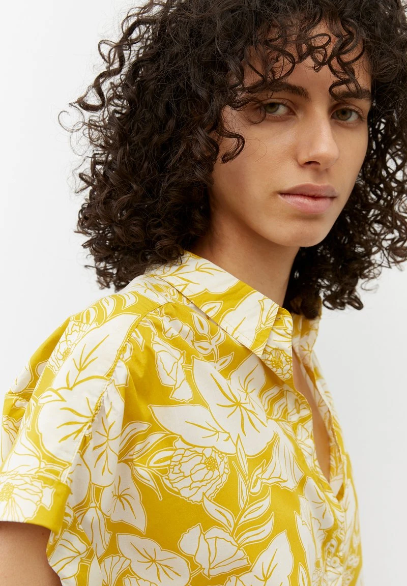 Marc O'Polo Bluse - Yellow | Damen 4 Marc O'Polo Bluse - Yellow | Damen – Bild 4