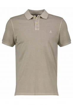 Marc O'Polo SHORT SLEEVE RIB DETAILS SLITS AT HEM - Poloshirt - Grau | Herren