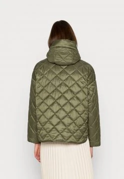 Marc O'Polo CAPE DIAMOND FIX HOOD SIDE SLITS - Übergangsjacke - Olive Grove | Damen -Marc O'Polo Verkäufe 85998689be2646cc99c845be1677dd31