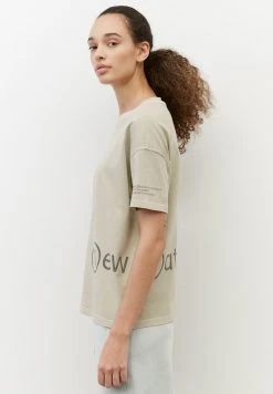 Marc O'Polo MIT ERDPIGMENTEN GEFÄRBT - T-Shirt Print - Herbal Steam | Damen -Marc O'Polo Verkäufe 85af9369e7c7493092ecb84ff98d8bc2