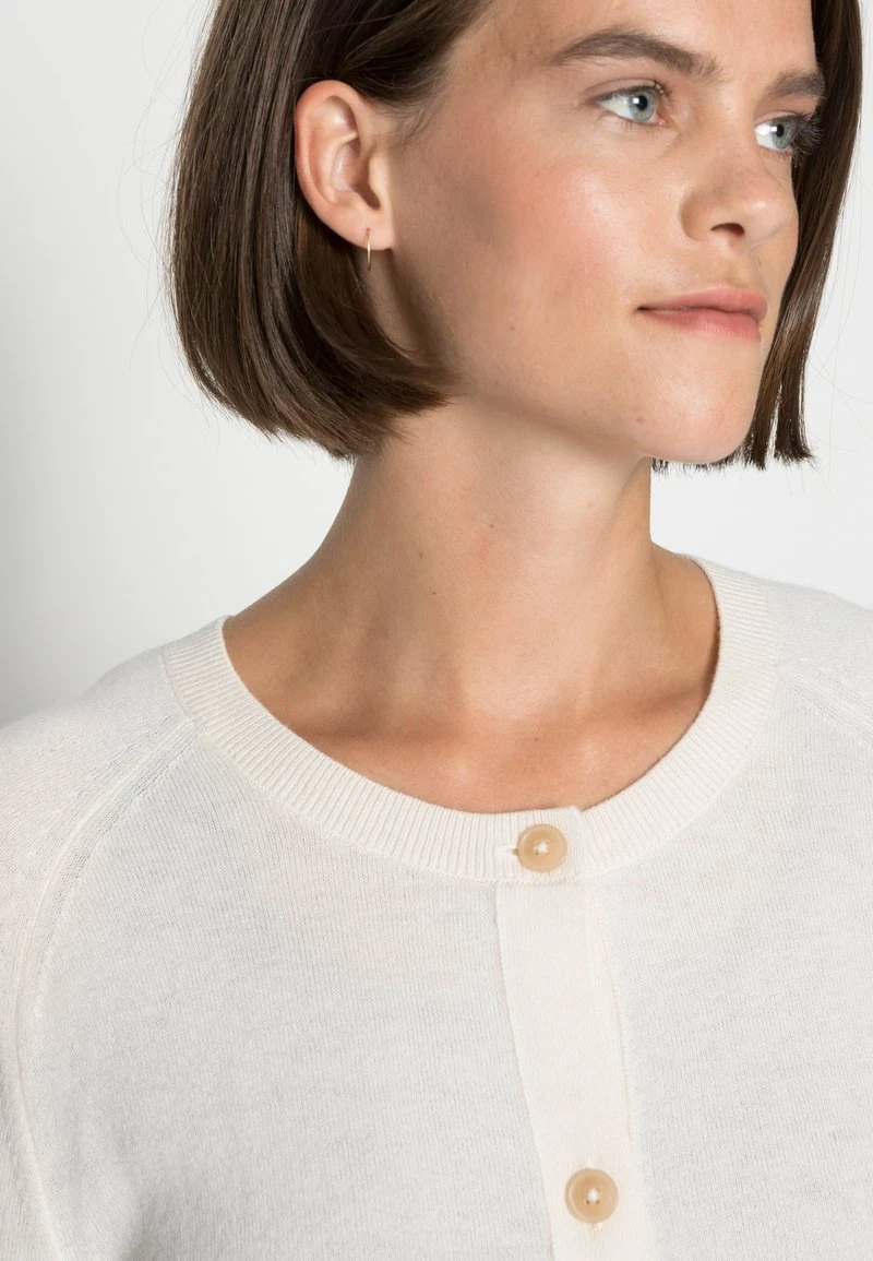 Marc O'Polo Damen CARDIGAN, LONGSLEEVE, BUTTON CLOSURE, SADDLE SHOULDER - Strickjacke - Chalky Sand 5 Marc O'Polo Damen CARDIGAN, LONGSLEEVE, BUTTON CLOSURE, SADDLE SHOULDER - Strickjacke - Chalky Sand – Bild 5