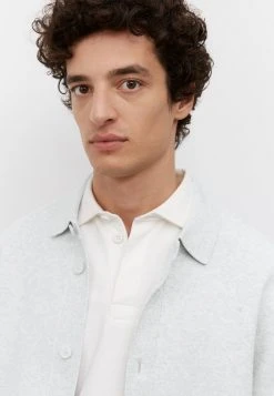 Marc O'Polo AUS KOMFORTABLEM BIO -MIX - Strickjacke - Beige Melange | Herren -Marc O'Polo Verkäufe 885ee8081a3f422ea7266d3838b79c24