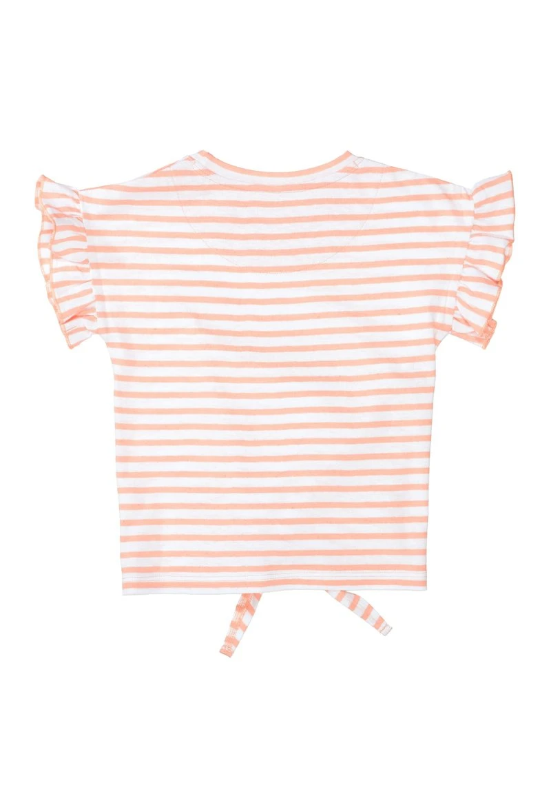 Marc O'Polo Kinder IM STREIFEN-DESIGN BLOOMING PEACH - T-Shirt Print - Orange/white 2 Marc O'Polo Kinder IM STREIFEN-DESIGN BLOOMING PEACH - T-Shirt Print - Orange/white – Bild 2