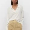 Marc O'Polo Strickpullover - Salty White | Damen