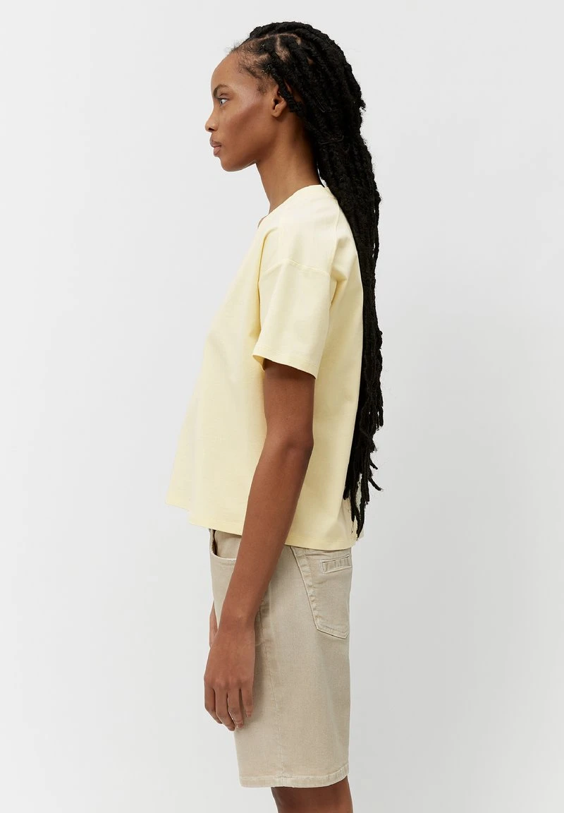 Marc O'Polo LOOSE - T-Shirt Basic - Bleached Vanilla | Damen 4 Marc O'Polo LOOSE - T-Shirt Basic - Bleached Vanilla | Damen – Bild 4