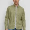 Marc O'Polo LONG SLEEVE ONE POCKET STITCHED GENUINE PLACKET - Hemd - Avery Fern | Herren
