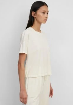 Marc O'Polo Damen CROP AUS - T-Shirt Basic - White Mousse 10 Marc O'Polo Damen CROP AUS - T-Shirt Basic - White Mousse -Marc O'Polo Verkäufe 8ce20a81af894b6fbd996490c95b8b12