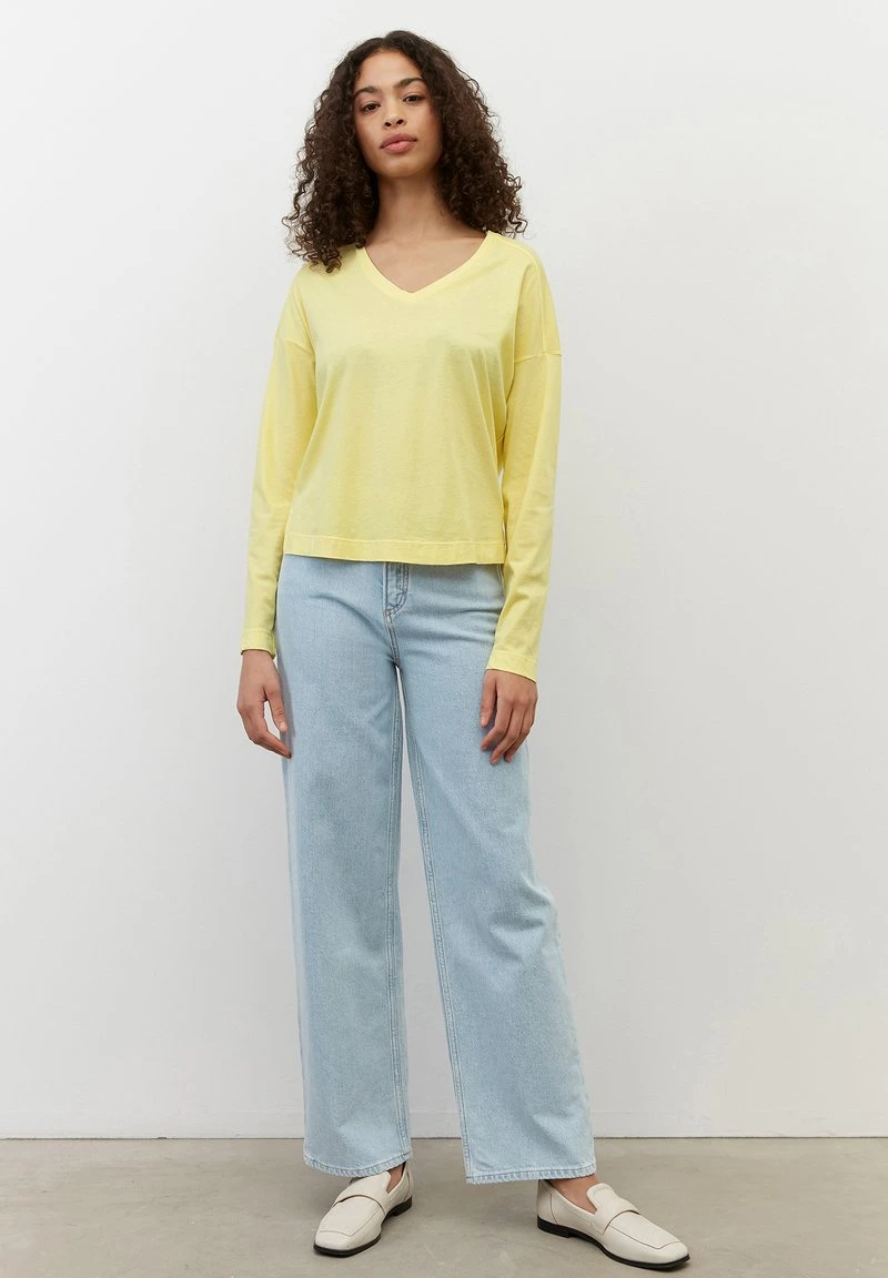 Marc O'Polo Damen LONGSLEEVE - Langarmshirt - Lemon Sorbet 5 Marc O'Polo Damen LONGSLEEVE - Langarmshirt - Lemon Sorbet – Bild 5