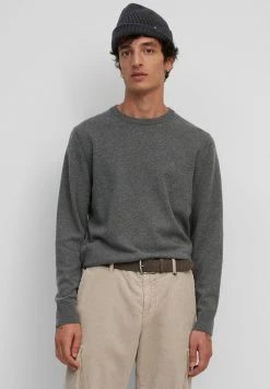 Marc O'Polo HOCHWERTIGER MIX - Strickpullover - Nordic Grey Melange | Herren