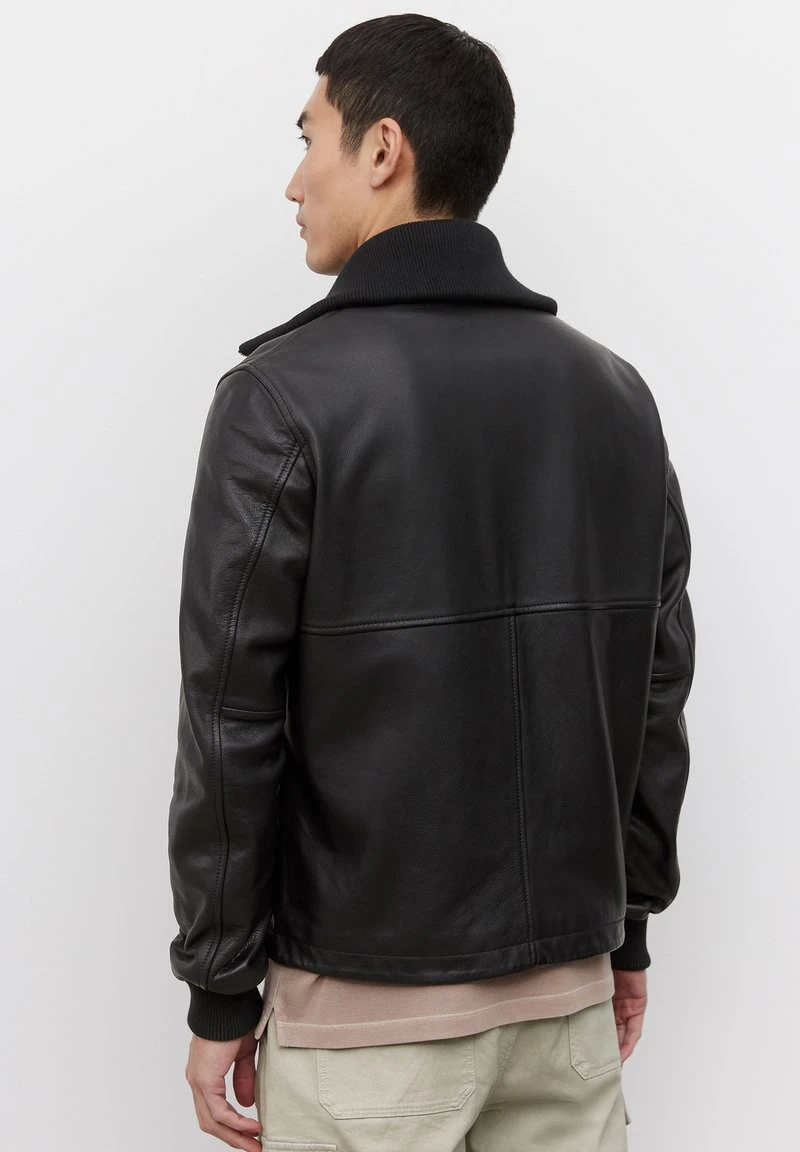 Marc O'Polo Lederjacke - Black | Herren 2 Marc O'Polo Lederjacke - Black | Herren – Bild 2