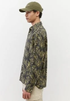 Marc O'Polo LANGARM - Hemd - Multi Olive | Herren -Marc O'Polo Verkäufe 9076affab2204c4898e94677fc8ab914