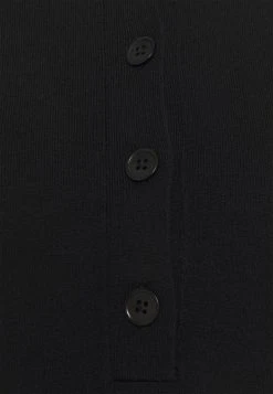 Marc O'Polo DRESS LONGSLEEVE COLLAR WITH - Strickkleid - Black | Damen -Marc O'Polo Verkäufe 9111981914a94d6aabf7a748f525c5d7