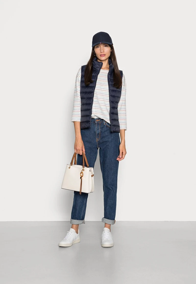 Marc O'Polo VEST STAND UP COLLAR FRONT ZIPPER - Weste - Midnight Blue | Damen 2 Marc O'Polo VEST STAND UP COLLAR FRONT ZIPPER - Weste - Midnight Blue | Damen – Bild 2