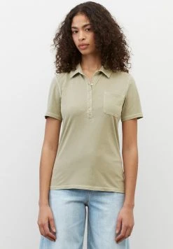 Marc O'Polo Damen Poloshirt - Herbal Steam