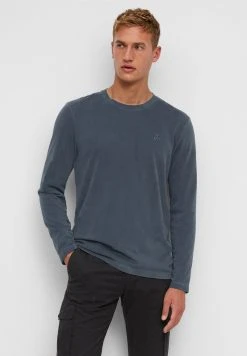Marc O'Polo IN SOFTER QUALITÄT - Langarmshirt - Total Eclipse | Herren