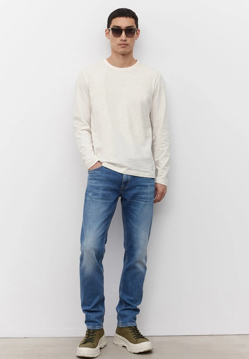 Marc O'Polo Herren SOFTER SLUB - Langarmshirt - Silver Fern 5 Marc O'Polo Herren SOFTER SLUB - Langarmshirt - Silver Fern – Bild 5