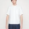 Marc O'Polo Herren KENT COLLAR SHORT SLEEVE ONE CHEST POCKET - Hemd - White