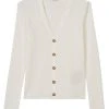 Marc O'Polo Strickjacke - Salty White | Damen