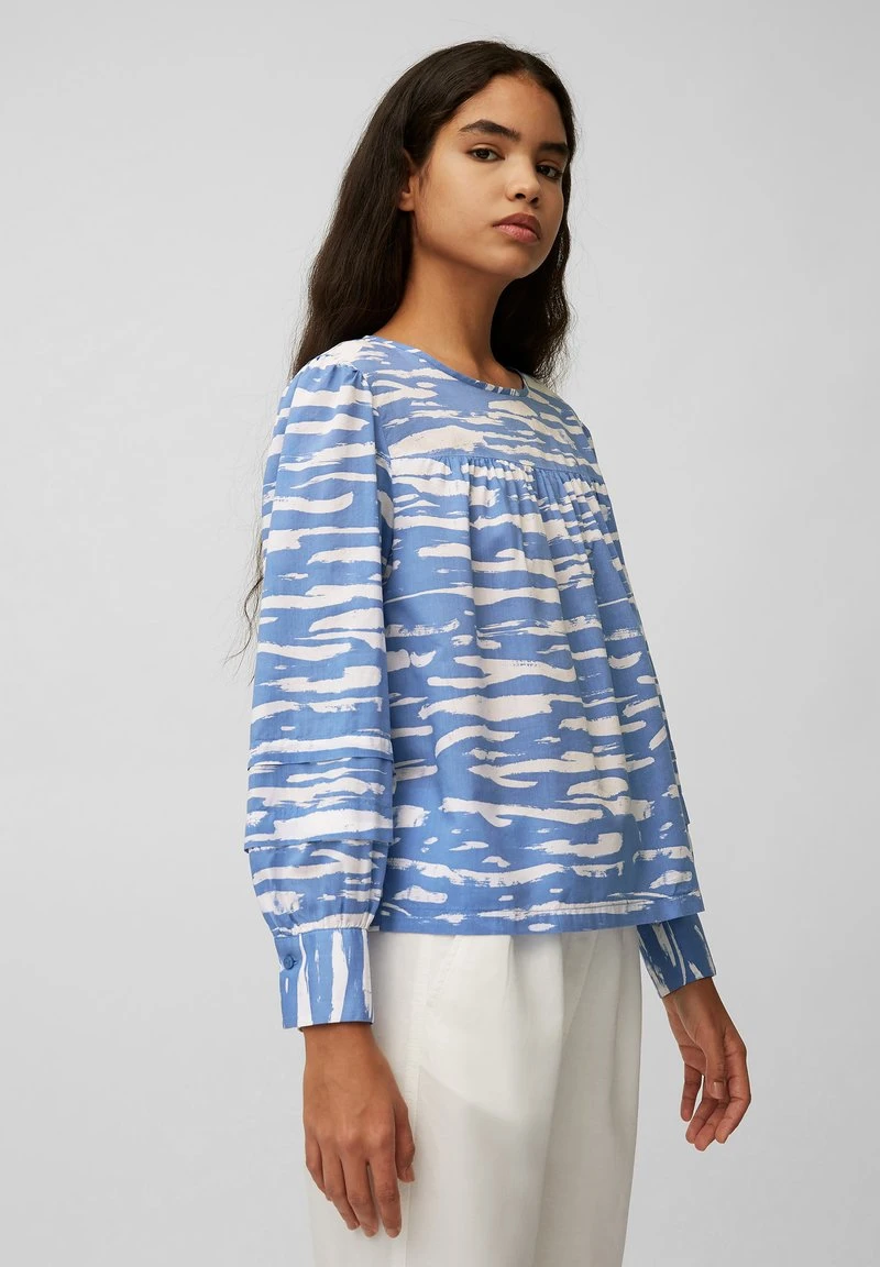 Marc O'Polo Bluse - Blue | Damen 5 Marc O'Polo Bluse - Blue | Damen – Bild 5